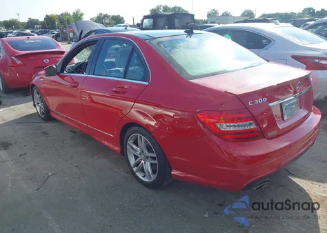 2013 Mercedes-Benz C 300 Sport 4Matic from USA, damaged, VIN WDDGF8AB3DR258595